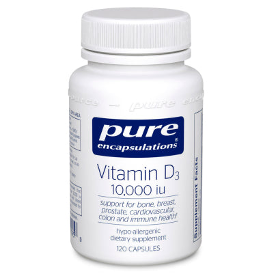 Vitamin D3 250mcg (10,000IU) 120 capsules
