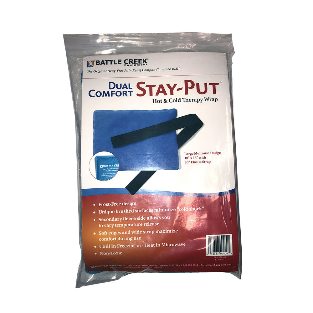 Stay Put Dual Com Wrap Sm - Hot & Cold Pack W/ Strap 3