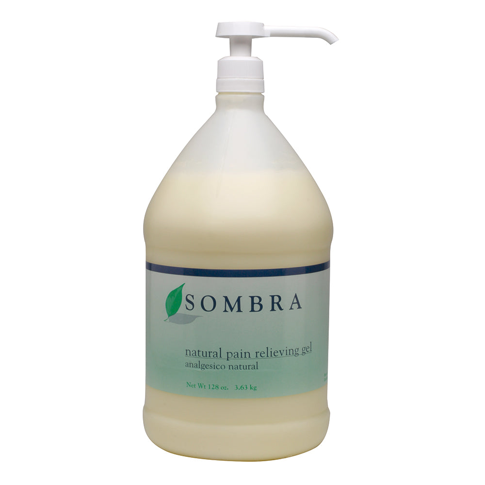 Sombra Original Warm Therapy Natural Pain Relieving Gel Gallon Bottle 1 GA