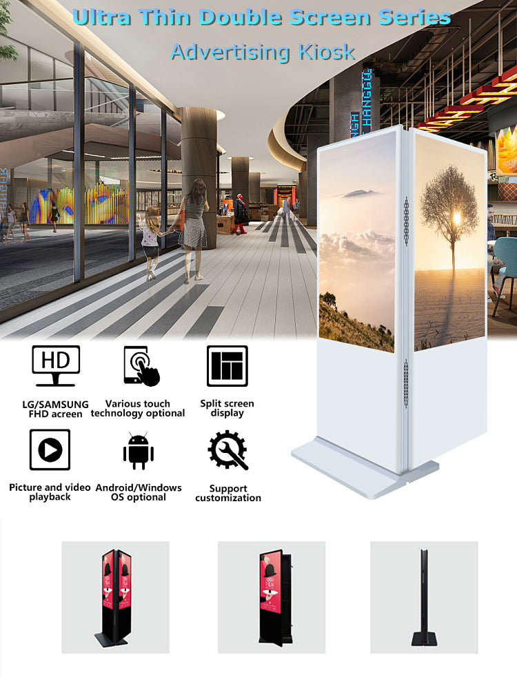 Double sided digital display