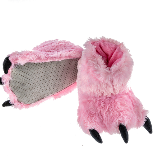 Pink Bear Paw Slipper