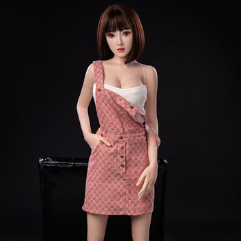 Kat 165cm Nightdress Girls Platinum Silicone Doll