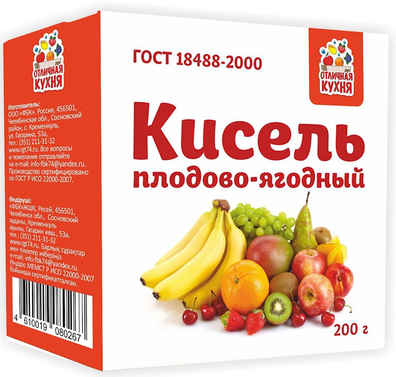 Kisel Lidkon Fruit and berries 200 g