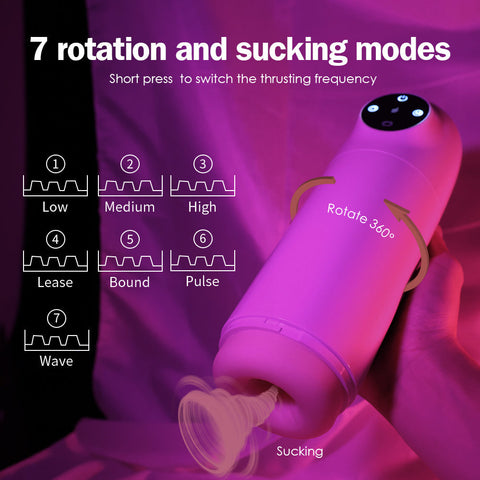 Mysite Male X R2 Spacecup Waterproof Rotation Suction Heating Function Masturbator -Deals sexlolo Store