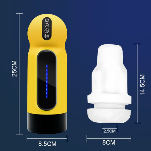 Mysite X S1 Spacecup 2021 Strong Penis Sucking Male Masturbator With Vibrating Heating Function -Deals sexlolo Store