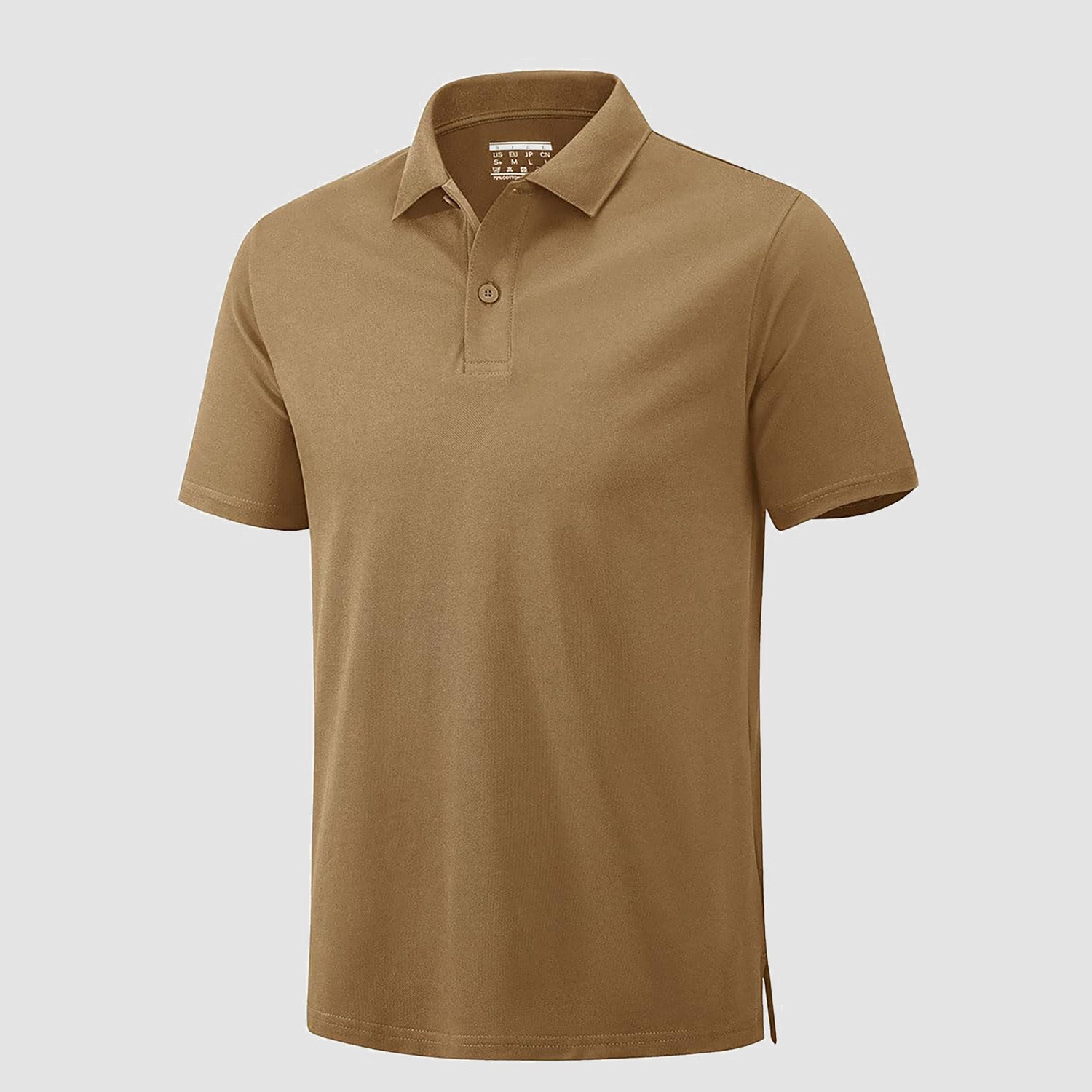 Mens Polo Shirt Golf Shirt Cotton Short Sleeve Casual T-Shirt Lightweight Summer Tennis Polo