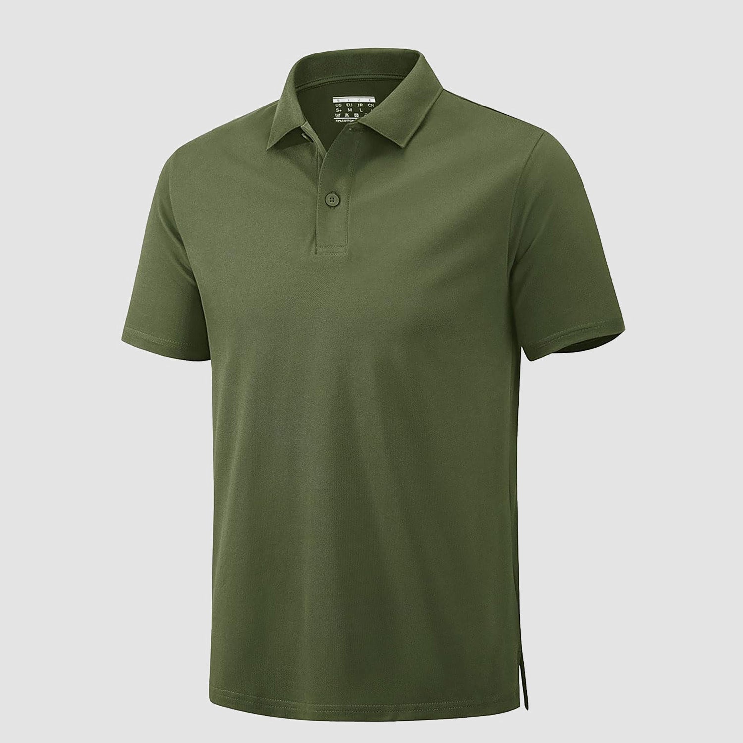 Mens Polo Shirt Golf Shirt Cotton Short Sleeve Casual T-Shirt Lightweight Summer Tennis Polo