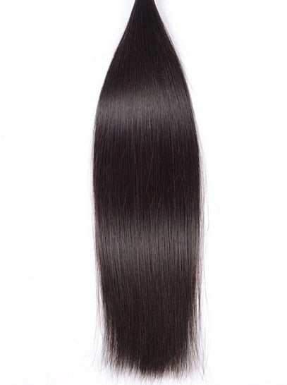 Straight Brazilian Keratin Fusion Hair Extensions