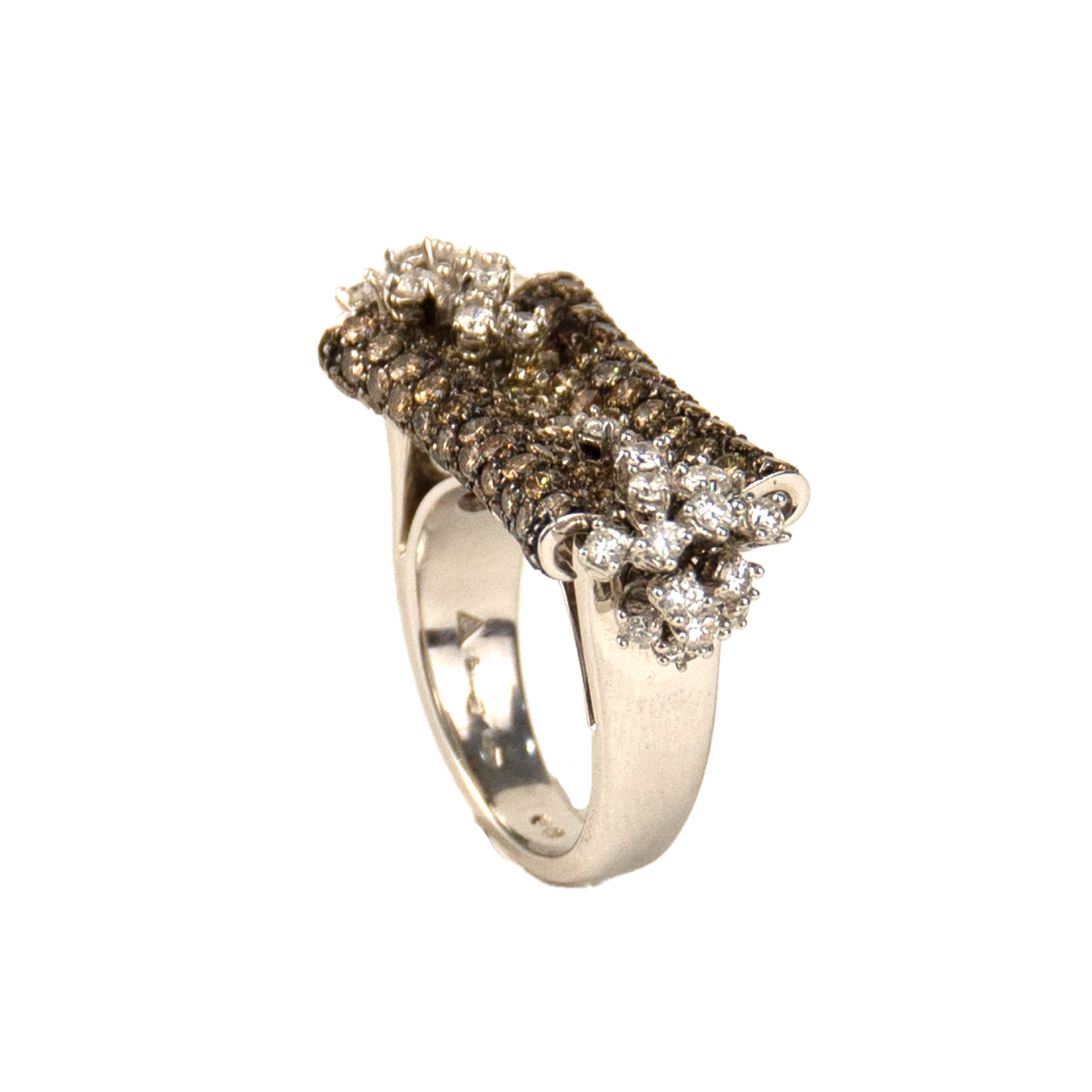 Stefan Hafner 18K White Gold 3.34ctw Diamond Ring