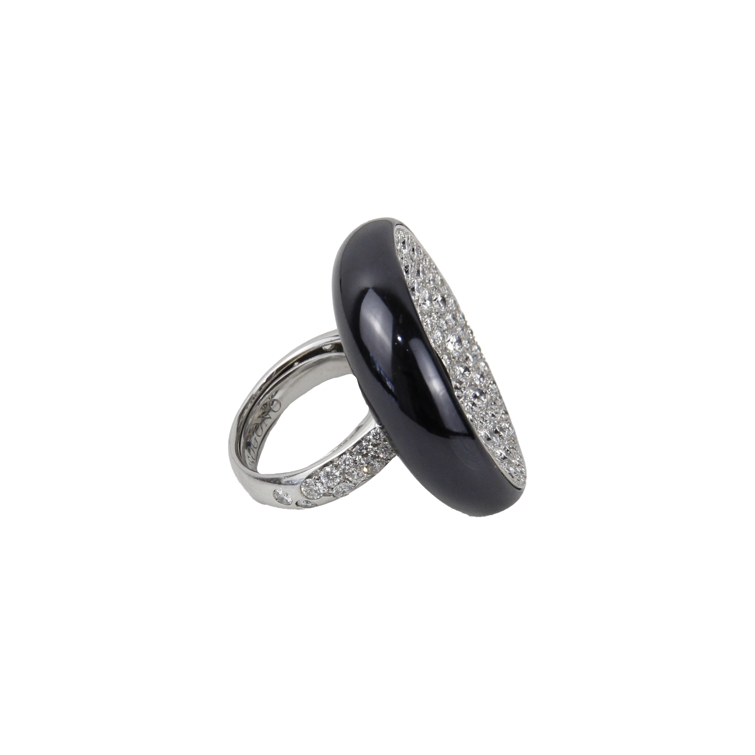 De Grisogono 18K White Gold 6.76ctw Diamond Ring