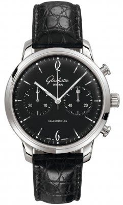 Glashutte Original Senator Sixties Chronograph Mens Watch 39-34-02-22-04