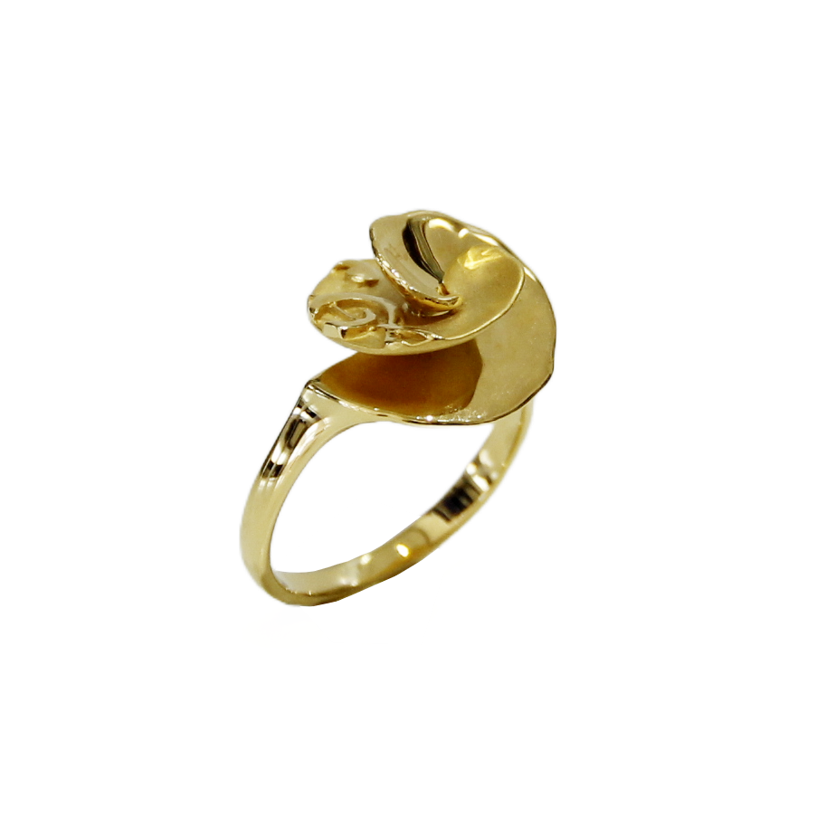 Carrera Y Carrera 18K Yellow Gold Mini Danza Ring