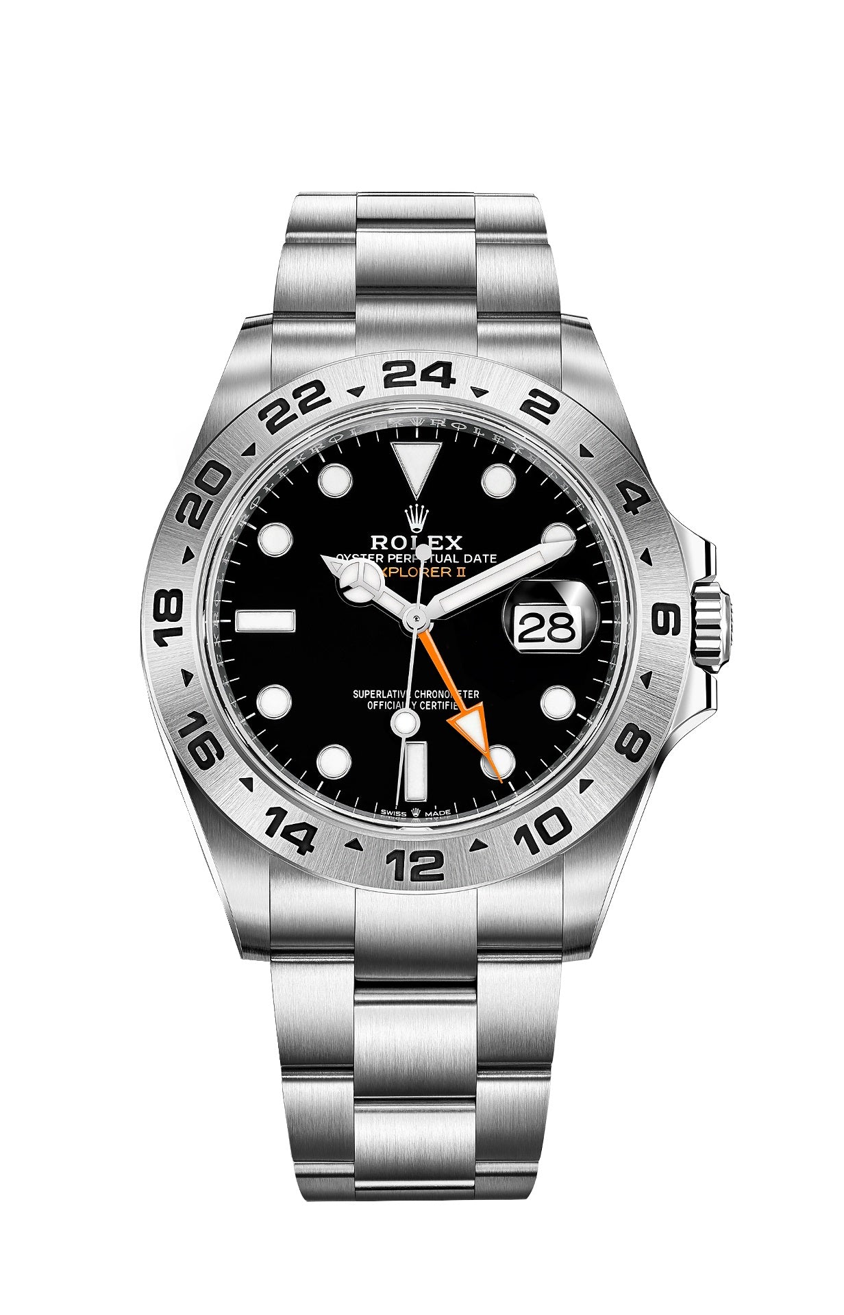 Rolex Explorer II Stainless Steel 42mm Black Dial