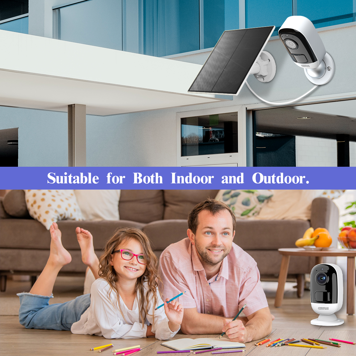 Suitable for Both Indoor and Outdoor.
