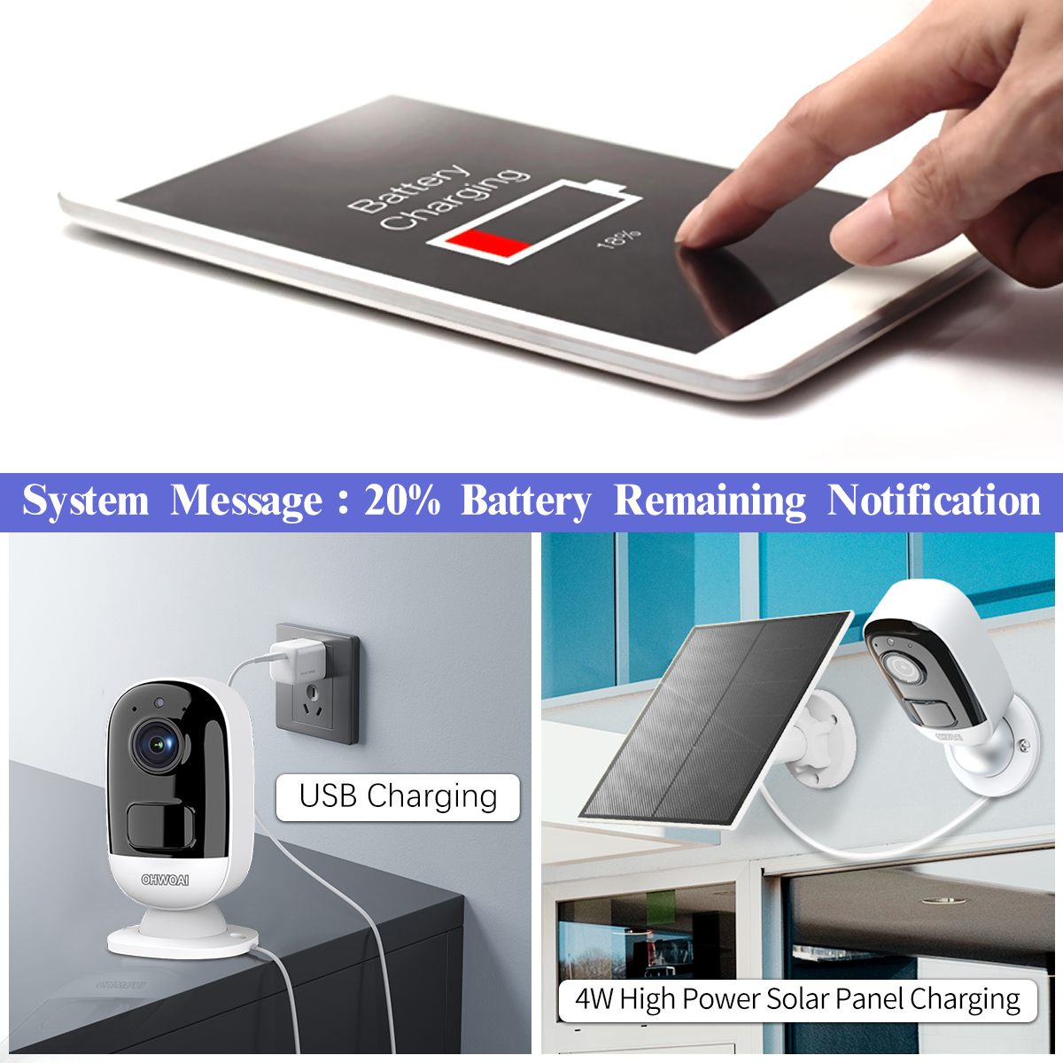System Message :20% Battery Remaining Notification