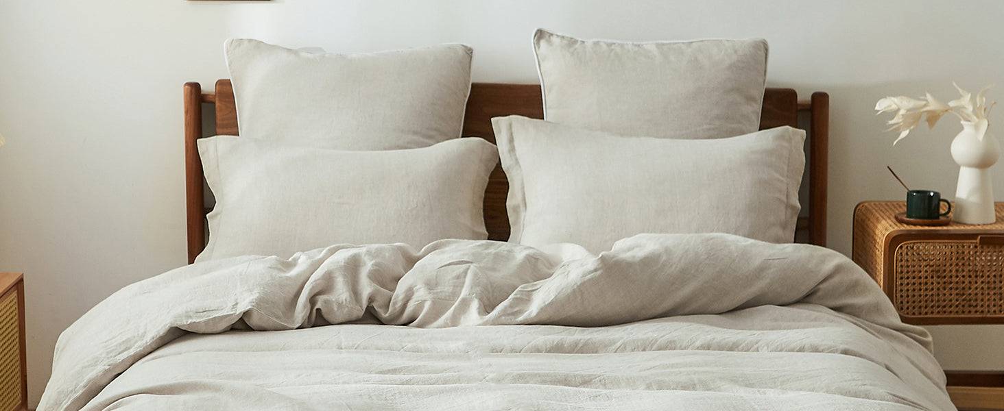 Simple&Opulence OEKO-TEX® Certified Linen Duvet Cover Set