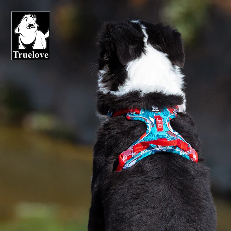 Pet Explosion-proof Harness Camouflage Reflective Nylon