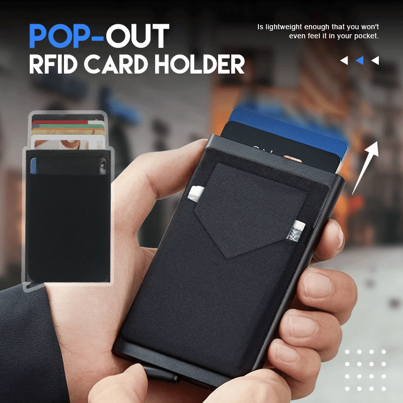 Pop Up RFID Card Holder