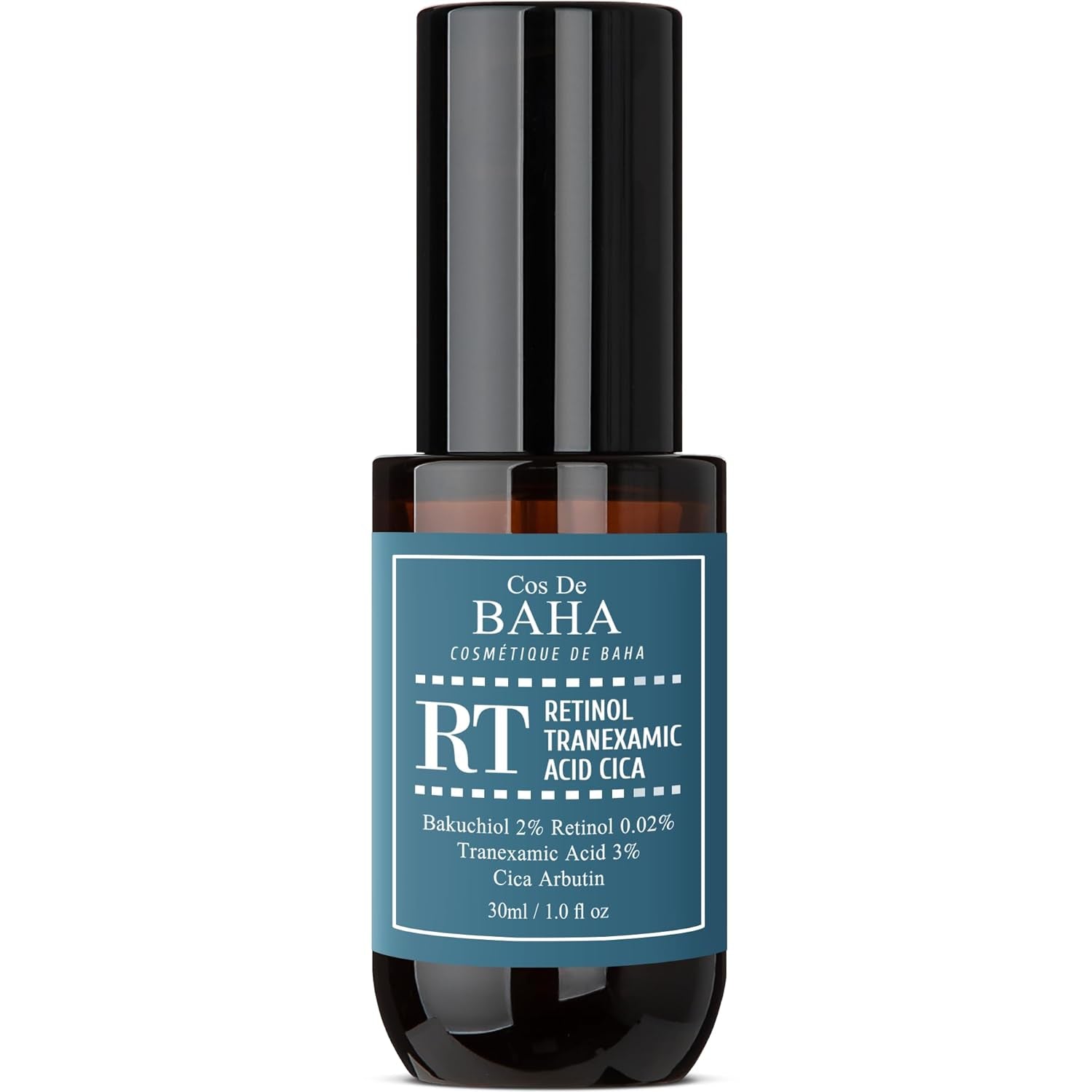 Retinol & Tranexamic Acid Radiance Boost Facial Serum: Enhanced Skin Texture and Tone, with Hydrating Aloe & Nourishing Botanicals, 1 Fl Oz (30Ml) Cos De BAHA