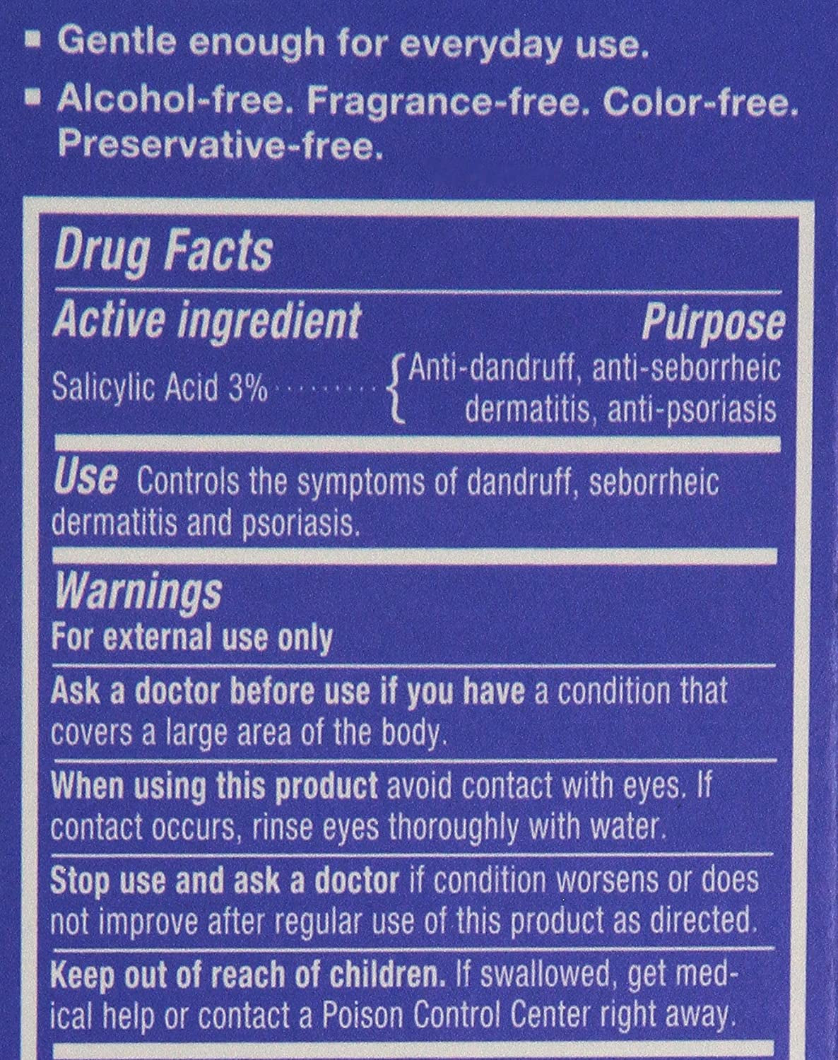 Neutrogena T/SAL Therapeutic Shampoo for Scalp Build-Up Control with Salicylic Acid, Scalp Treatment for Dandruff, Scalp Psoriasis & Seborrheic Dermatitis Relief, 4.5 Fl. Oz