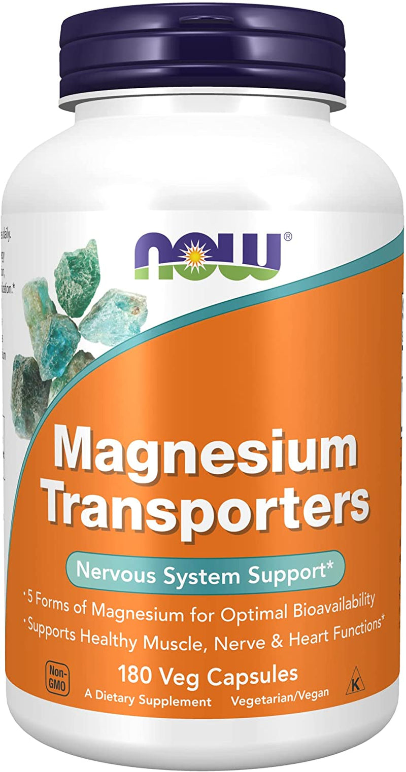 NOW Supplements, Magtein? with Patented Form of Magnesium (Mg), Cognitive Support*, 90 Veg Capsules