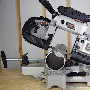 thumbnail image 2 of MAXXT Bandsaw Base – Fits 5” Deep Cut Portable Bandsaw, Adjustable 0-45° Angle 2 of 10