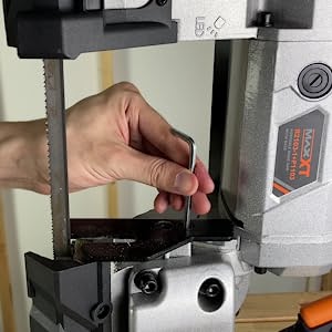thumbnail image 2 of MAXXT Bandsaw Base – Fits 5” Deep Cut Portable Bandsaw, Adjustable 0-45° Angle 2 of 10