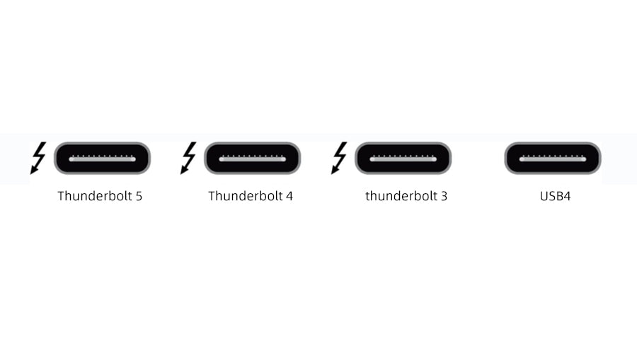 CABLETIME Thunderbolt 3 and Thurderbolt 4 and Thurderbolt 5 and USB4 port