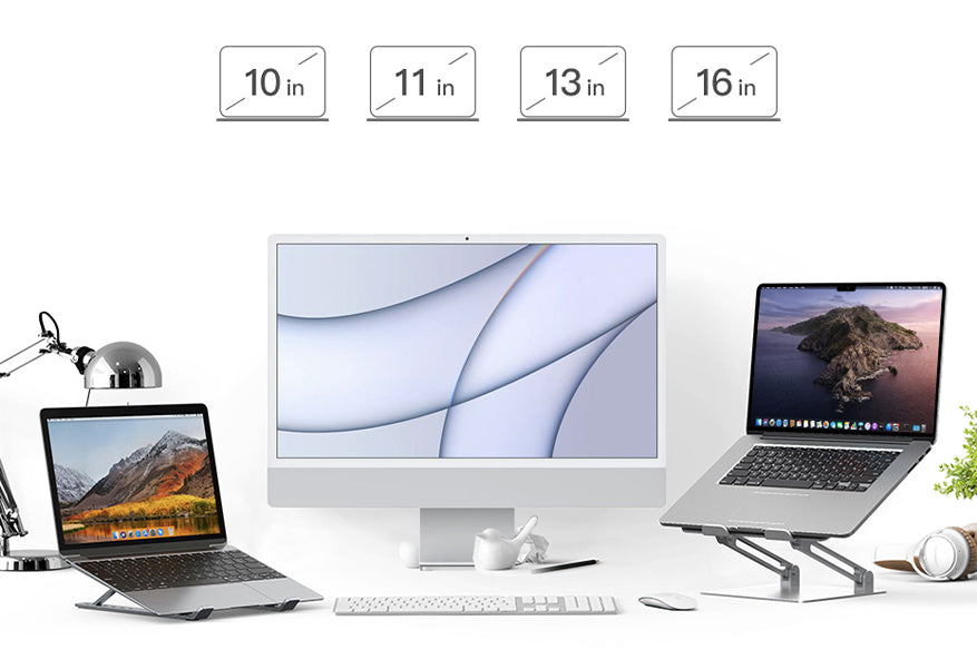 Portable Foldable Laptop Stand Aluminum Adjustable – CABLETIME