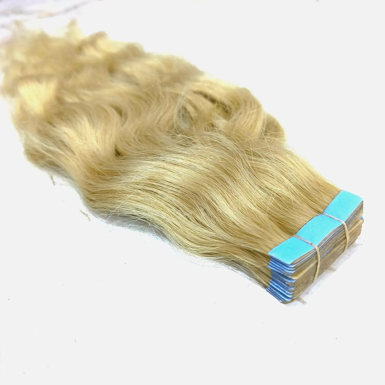 Blonde 613 Tape In Hair Extensions made from Indian Temple Human hair