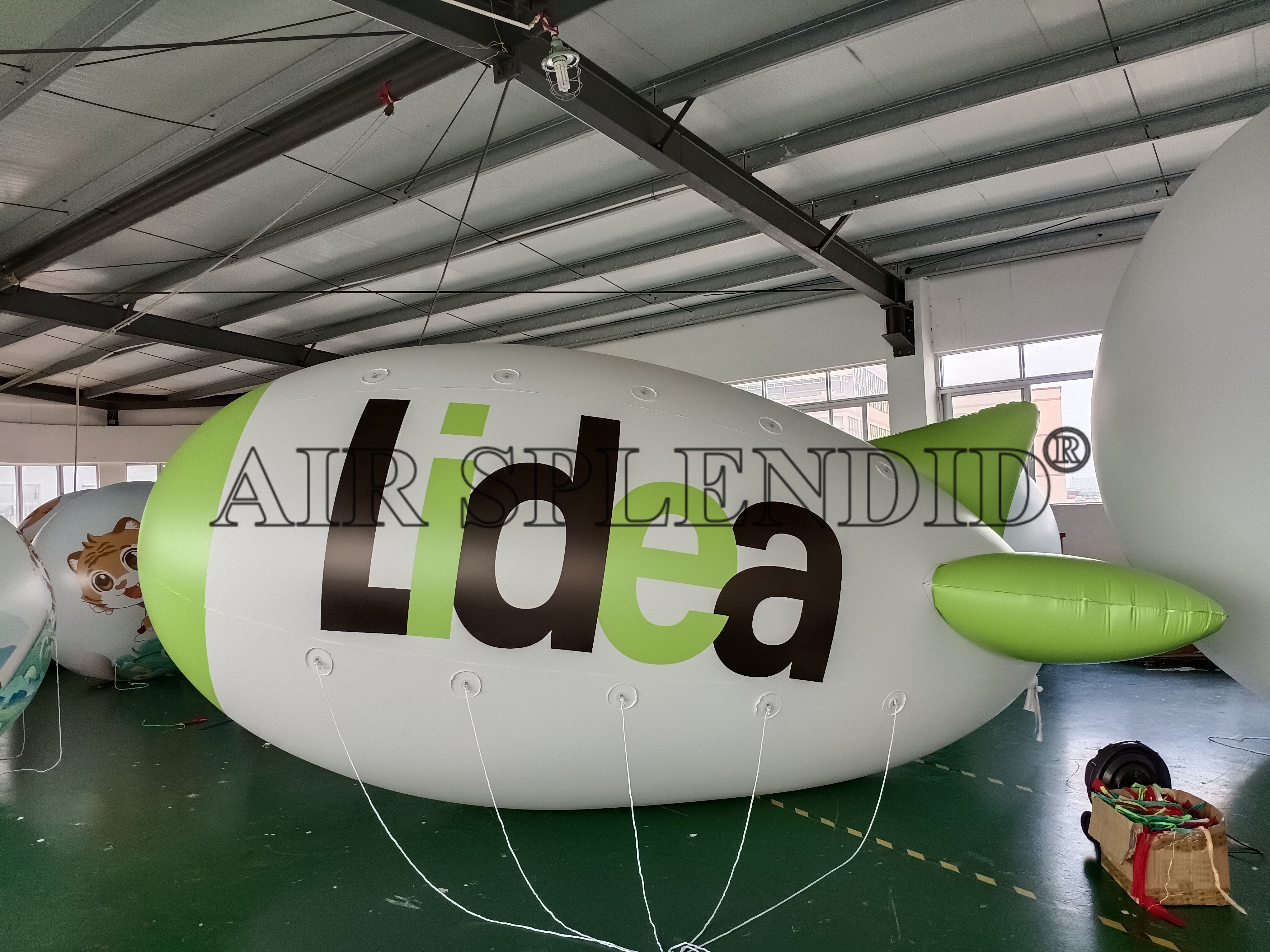 custom marketing helium airships