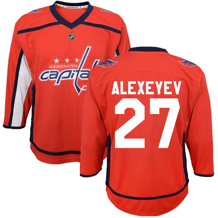 Alexander Alexeyev Washington Capitals Preschool Home Replica Jersey - Red