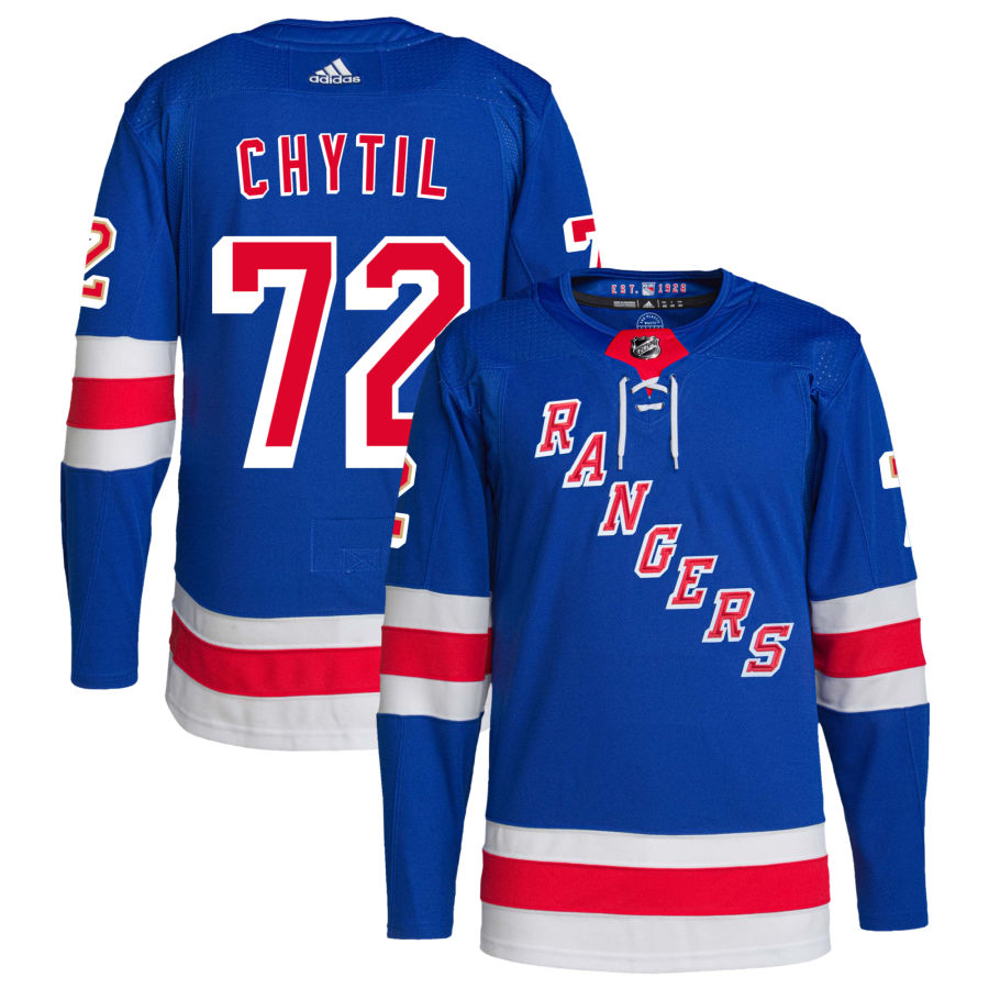 Filip Chytil New York Rangers adidas Home Primegreen Authentic Pro Jersey - Royal