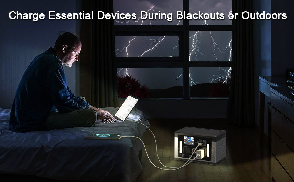 Pojifi Charge Essential Devices During Blackouts or Outdoors