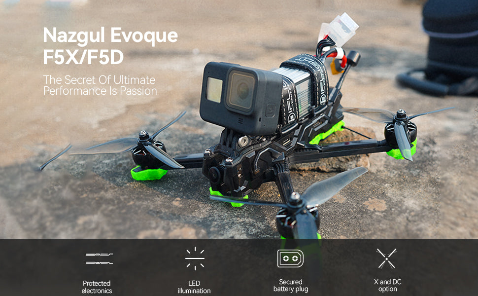 iFlight Nazgul5 Evoque F5D Drone 4S 6S F5D PNP BNF XM+ R-XSR TBS Camera Vista GPS FPV RC Drone 11 Nazgul Evoque FSXIFSD The Secret Of Ultimate Performance Is Passion