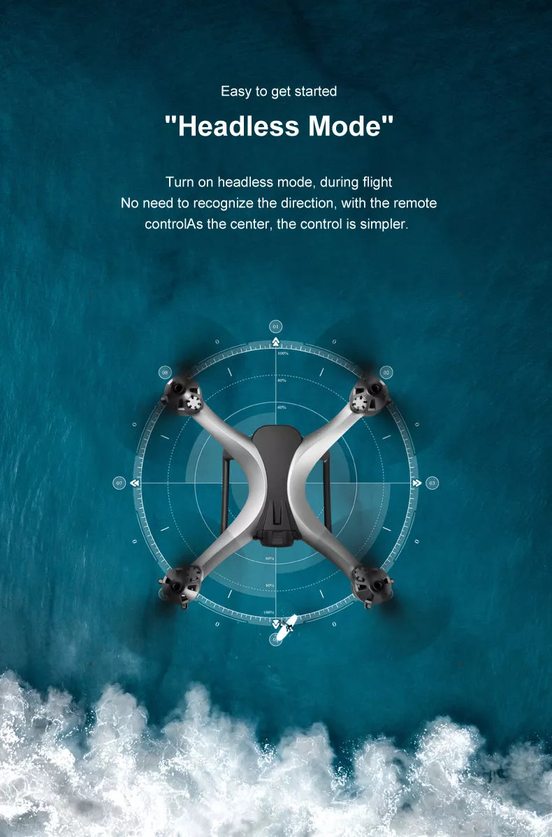jc801 drone headless mode