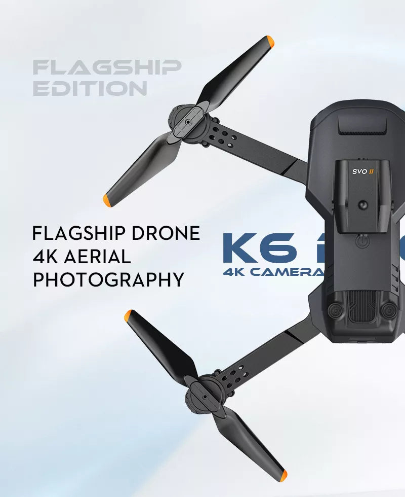 K6 Drone With Camera 4K HD Four Side 360 Obstacle Avoidance UAV Quadcopter Mini Drone 11 K6 Drone, flagship edition svo flagship drone 4k aerial k6