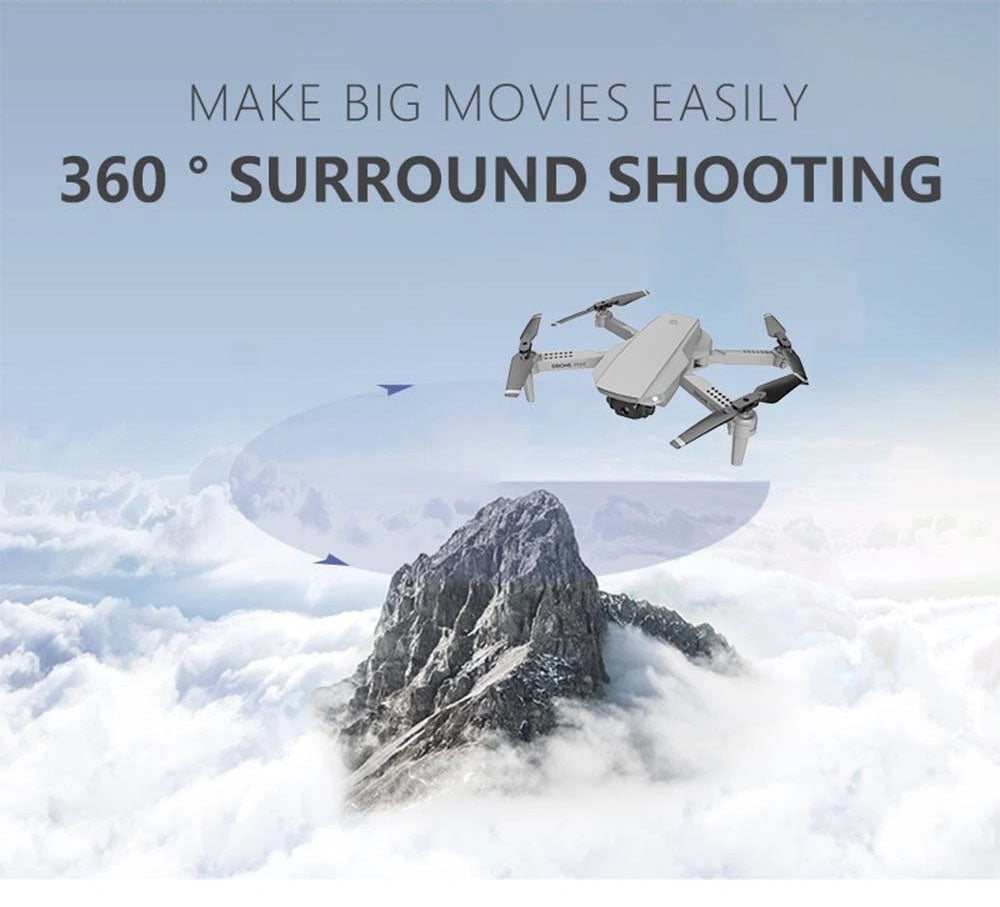 e88 drone 360degree support shooting