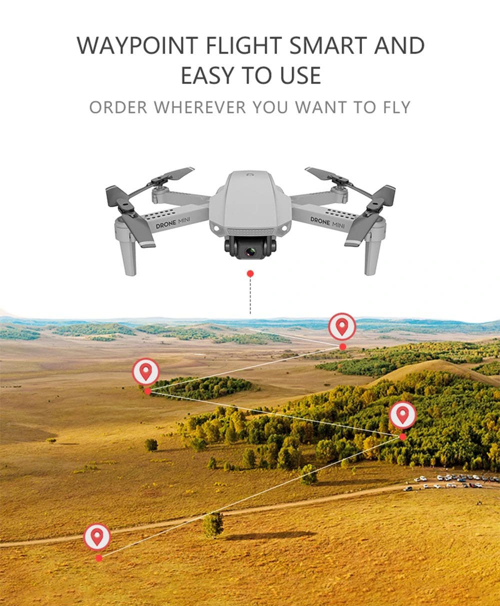 e88 drone waypoint flight smart and easy to use