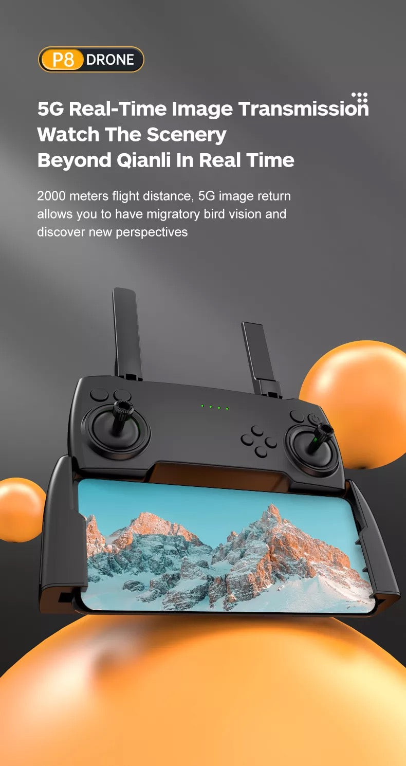 P8 Drone 5G Wifi