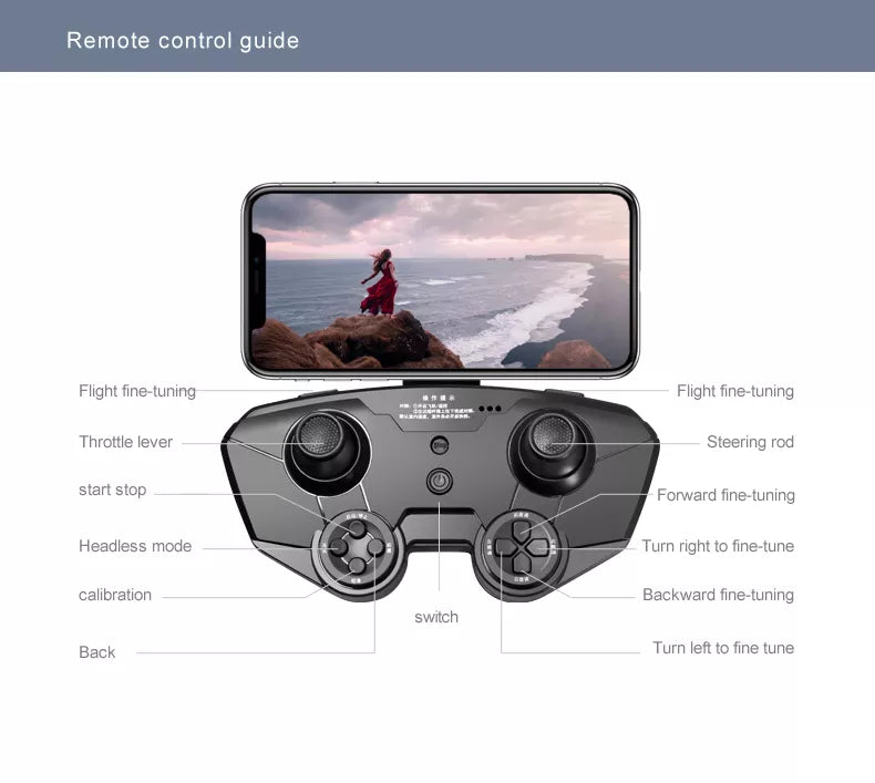 jc801 drone controller guide