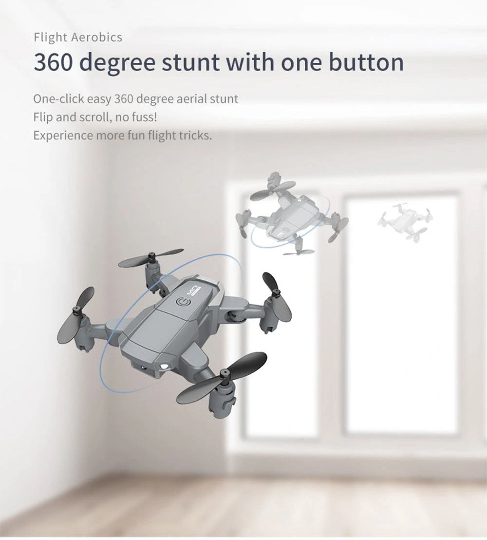 KY905 Mini Drone, flight aerobics 360 degree stunt with one button one-click easy 360