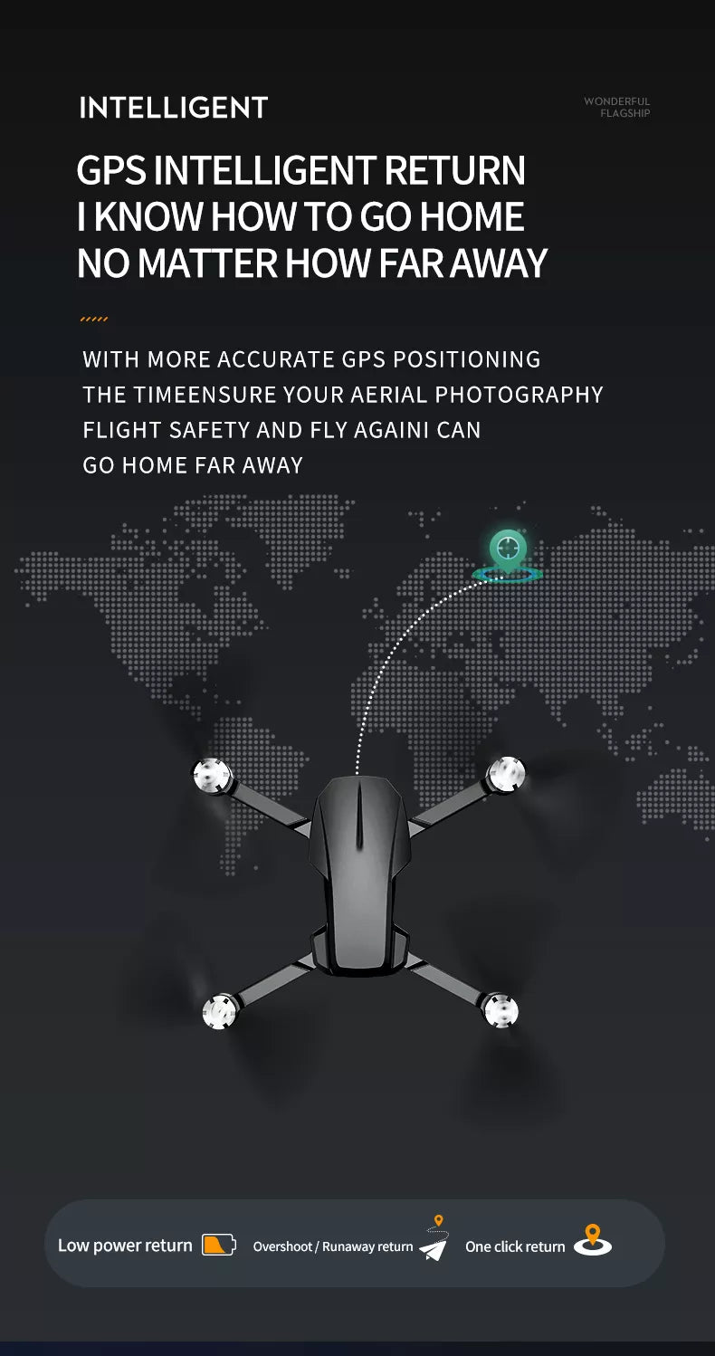x2 pro drone gps positioning