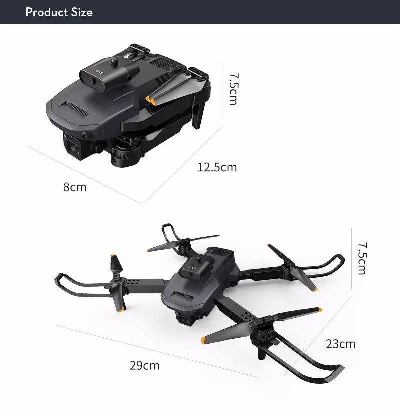 K6 Drone With Camera 4K HD Four Side 360 Obstacle Avoidance UAV Quadcopter Mini Drone 21 K6 Drone, wide-angle camera: capture and record every beautiful and unforgettable moment