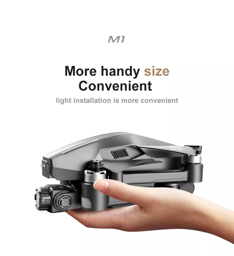 4DRC M1 Pro 2 drone, MI More handy size Convenient light installation is more