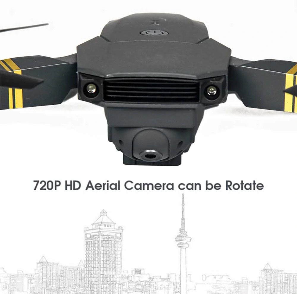 eachine e58 720p hd aerial camera can be rotate