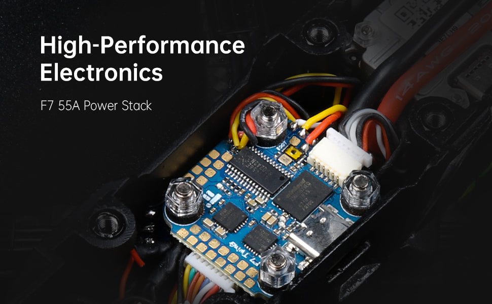 High-Performance Electronics F7 55A Power Stack
