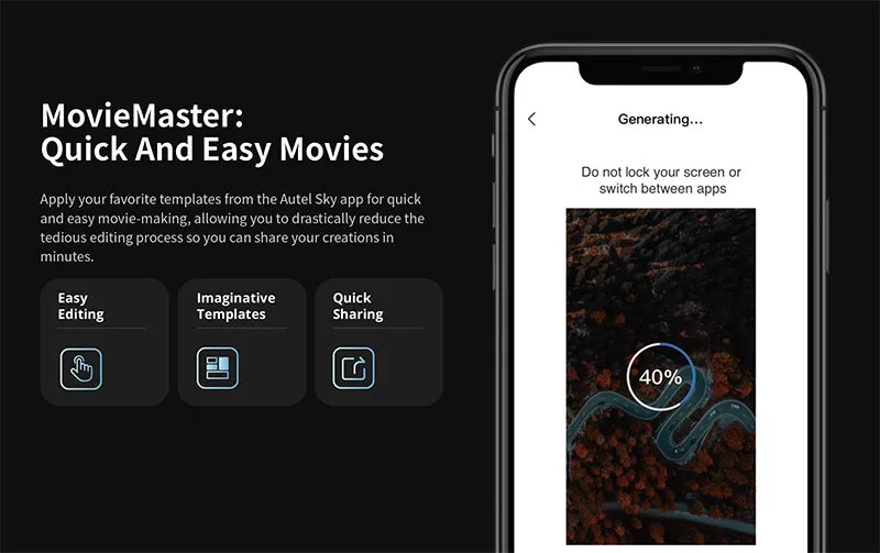 MovieMaster: Generating _ Quick And Easy Movies Do not lock your screen Or