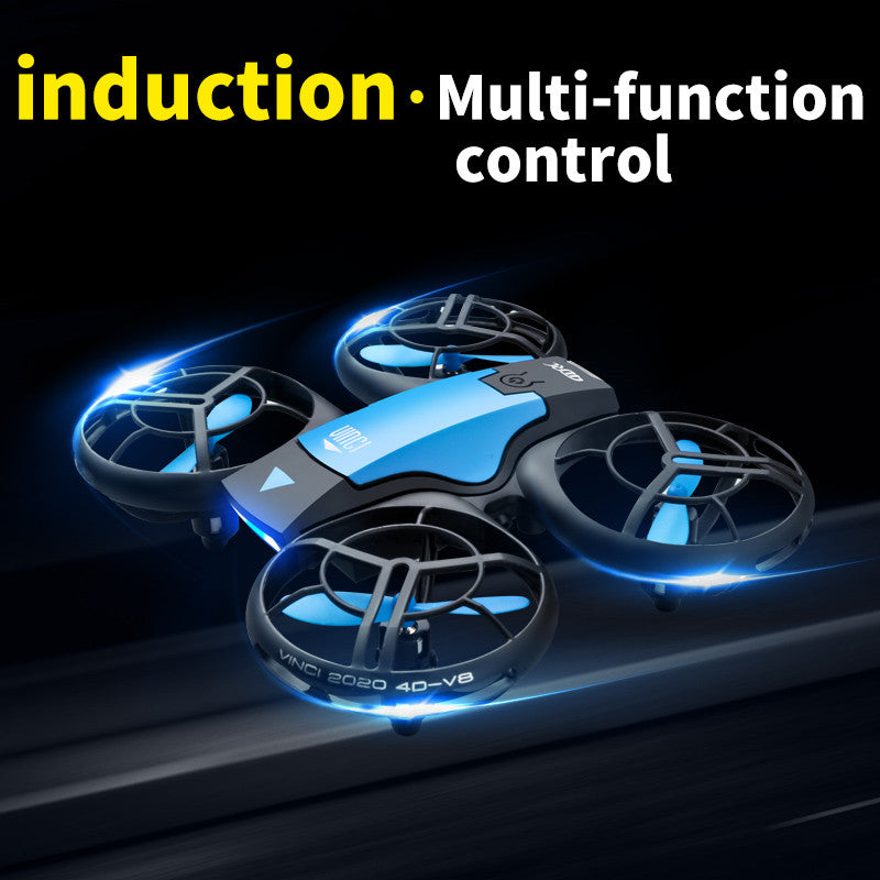 4drc V8 Mini Drone 4K 1080P HD Camera WiFi Fpv Air Pressure Height Maintain Foldable RC Quadcopter 13 4drc V8 Mini Drone, induction _ multi-function control inci 30zo