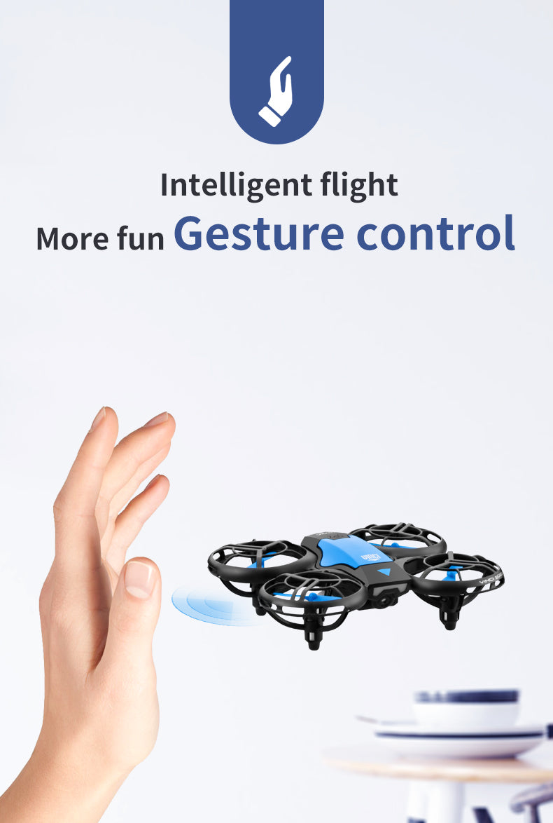 4drc V8 Mini Drone, Intelligent flight more fun gesture